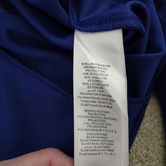 Papell Studio Blue One-Shoulder Dress - Picture 7 of 14